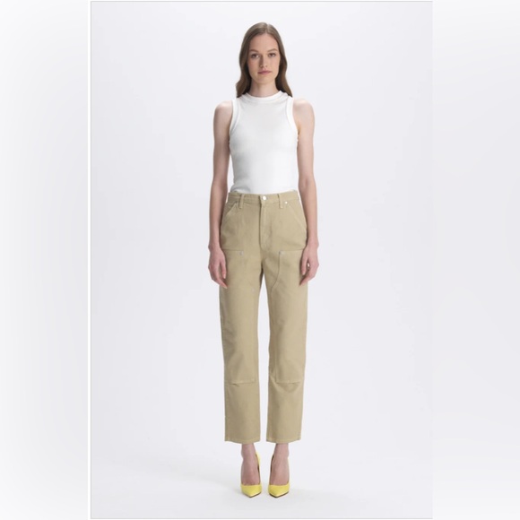 NWOT Renggli Studio Slim Fit Workpants (Taupe)